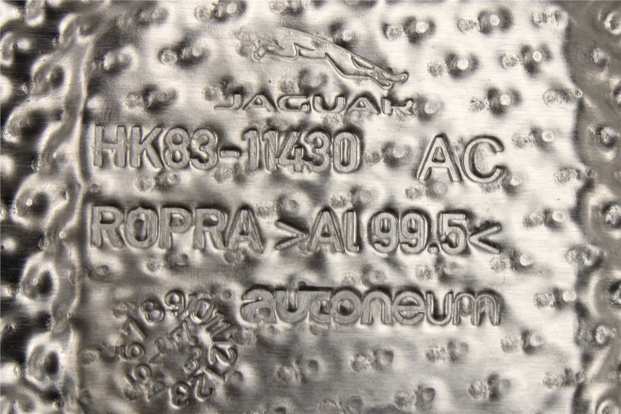 Jaguar F-Pace 2016-on rear heatshield (outer right) T4A38999