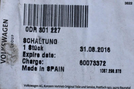 VW Amarok 2017-2022 DSG repair kit for shaft oil seal 0DR301227