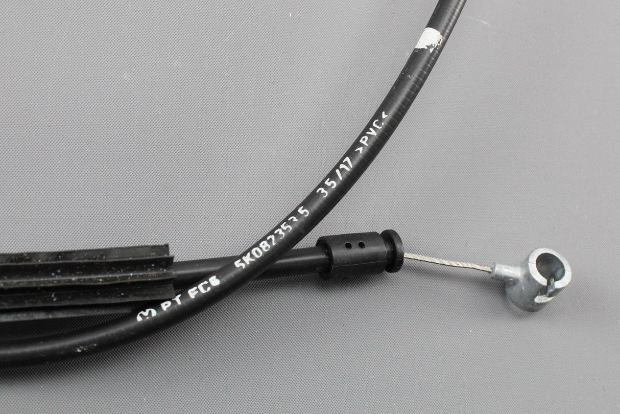 VW Golf MK6 2009-2013 bonnet release cable (rear section) 5K0823535