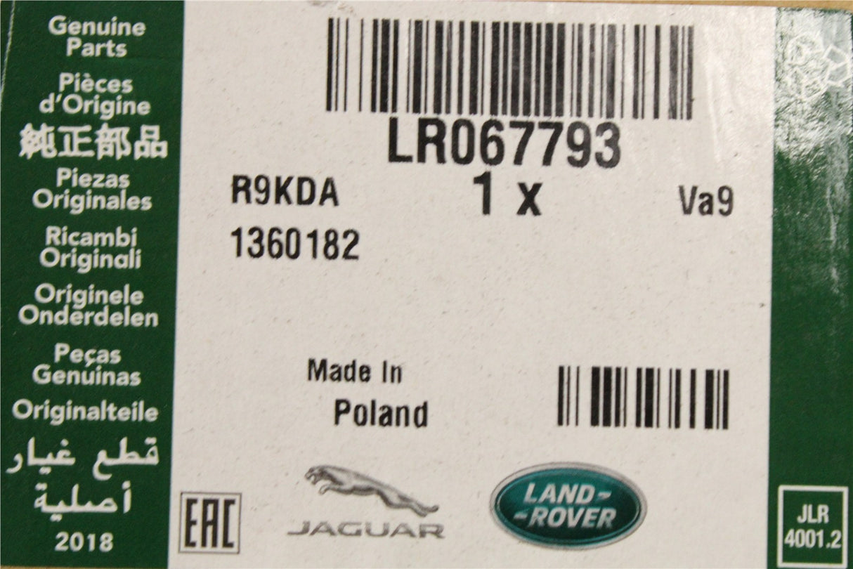 Range Rover Sport 2014-22 rear seat backrest cover (left) LR067793