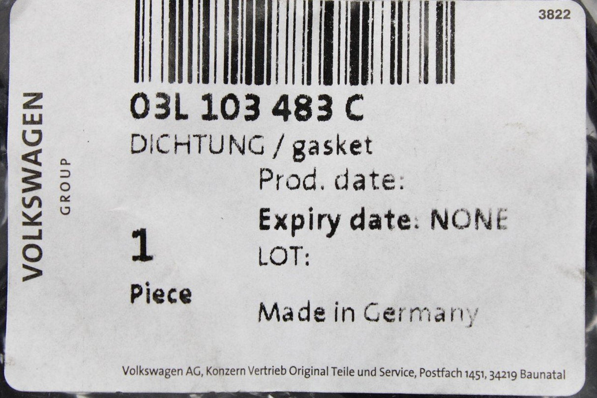 VW Audi Skoda SEAT Cylinder head rocker cover gasket seal for 1.6 2.0L TDI 03L103483C
