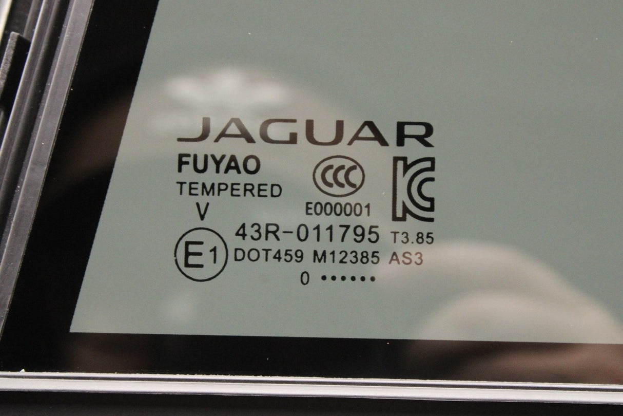 Jaguar I-Pace 2018-2025 door quarter glass window (rear left) T4K9933