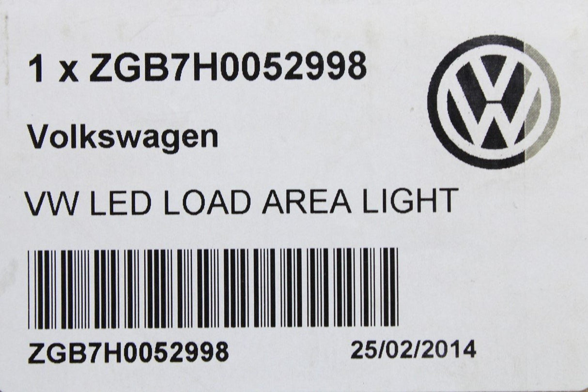 VW Transporter T5.1 T6 Caddy 2K load area LED light ZGB7H0052998