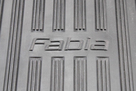 Skoda Fabia Estate 2007-2015 Rubber boot liner (Black) DCD720001