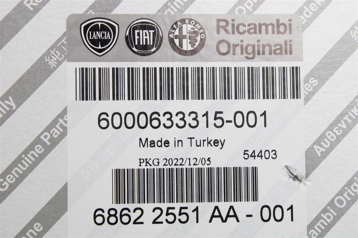 Fiat oil filter 6000633315