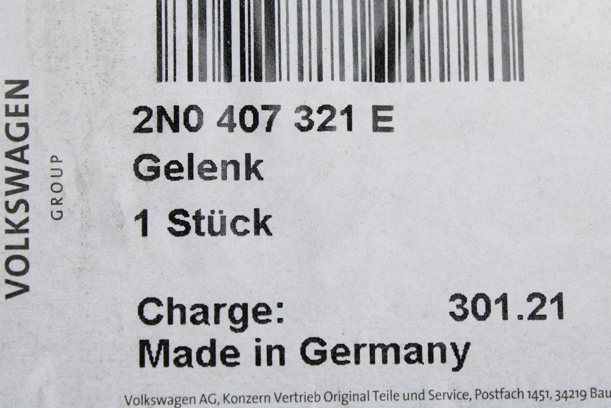 VW Crafter 2017-on outer front CV joint assembly set 2N0498099A