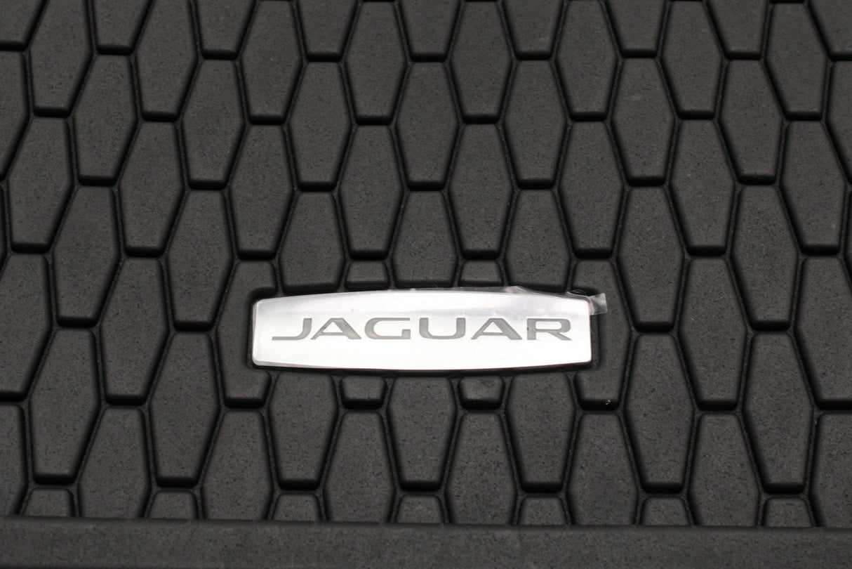 Jaguar E-Pace 2017-on RHD rubber floor mat set (6-speed manual) J9C6804