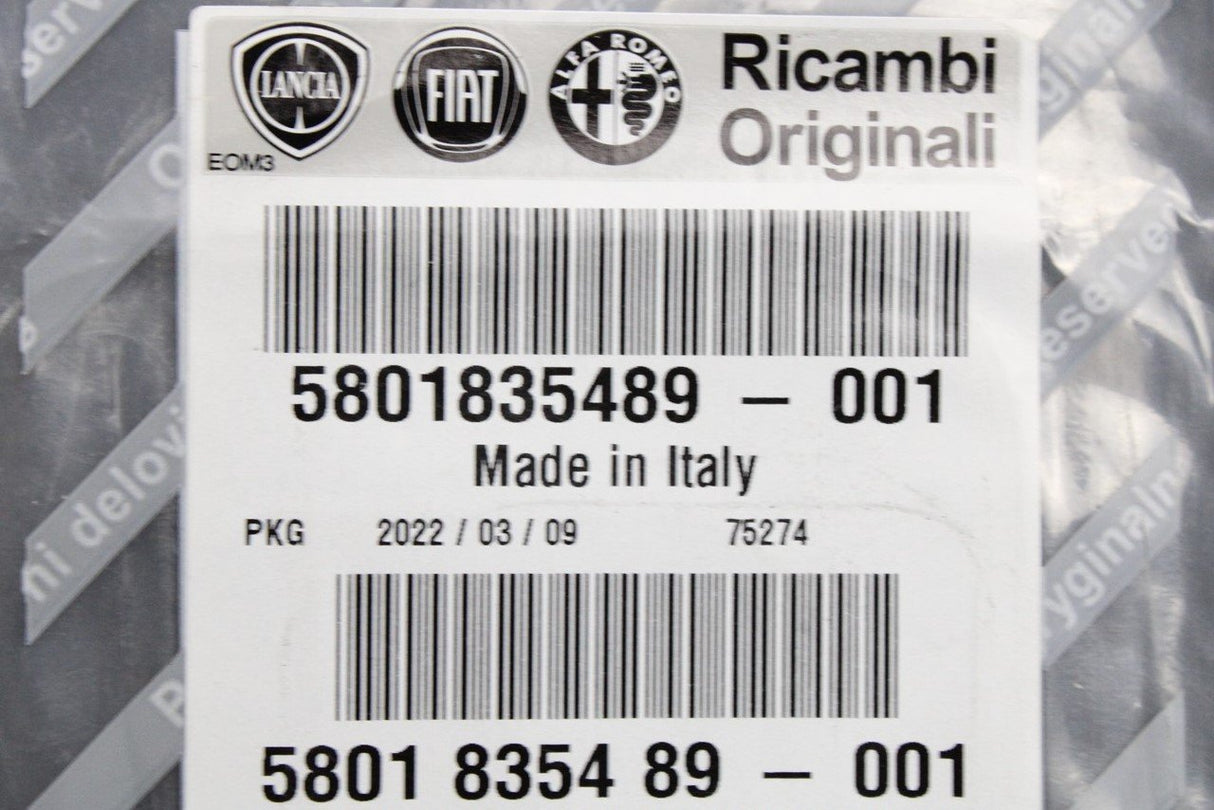 Fiat turbocharger seal gasket 5801835489
