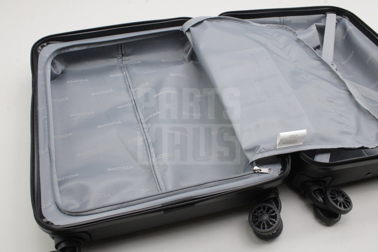 Skoda cabin luggage suitcase in black 6U0087301