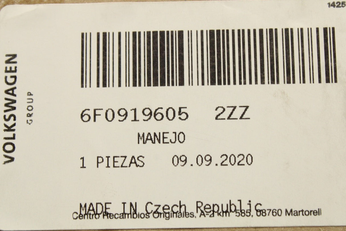 SEAT Arona Ibiza 2018-on touchscreen head unit display 6F0919605 2ZZ