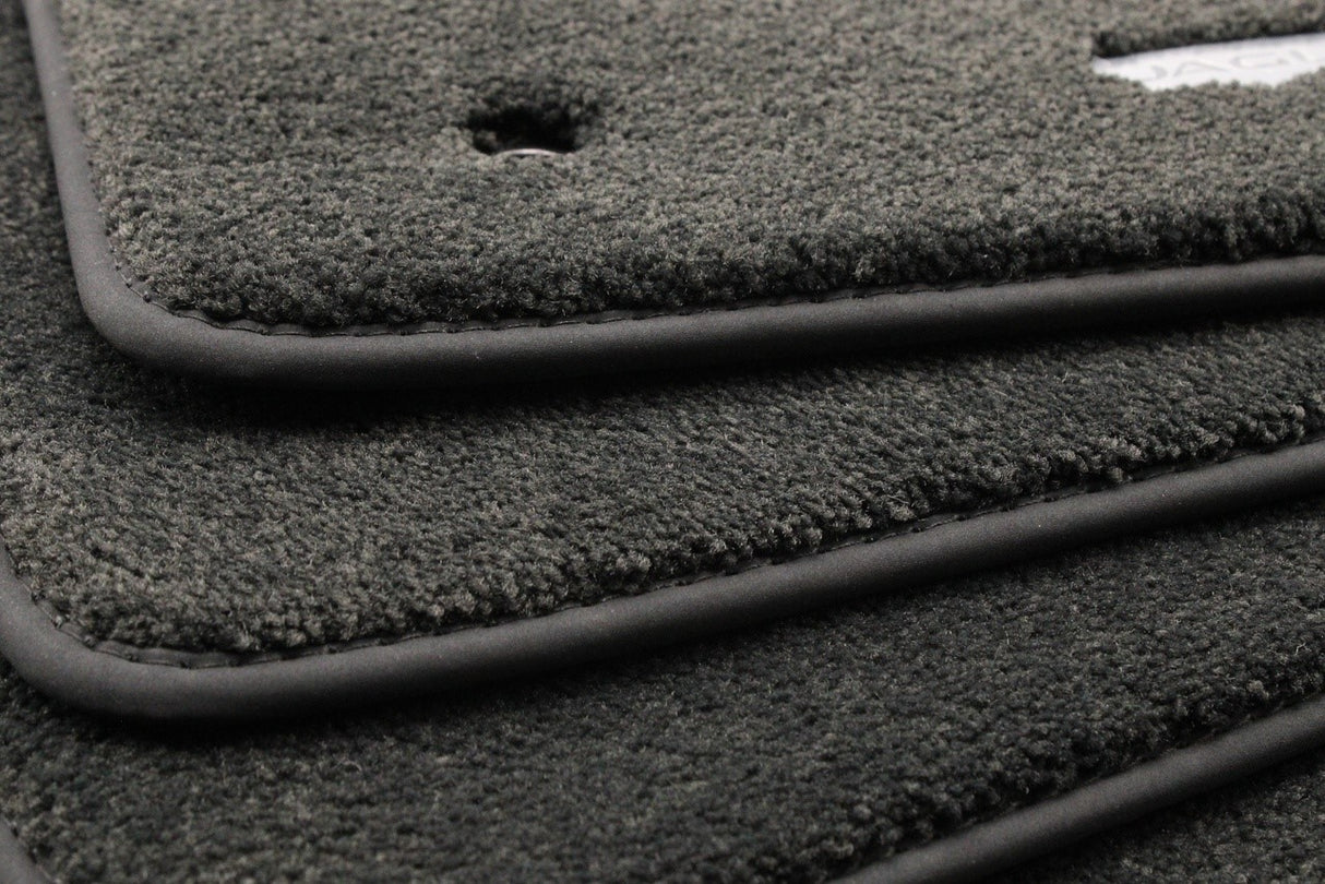 Jaguar E-Pace 2017-2021 RHD luxury carpet floor mats (6-speed manual) J9C6802PVJ