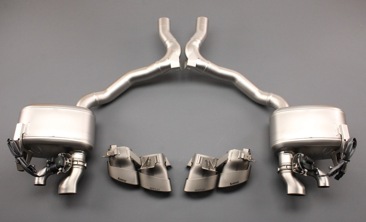 Bentley Continental GT Speed W12 2018-24 akrapovic exhaust 36A601025T