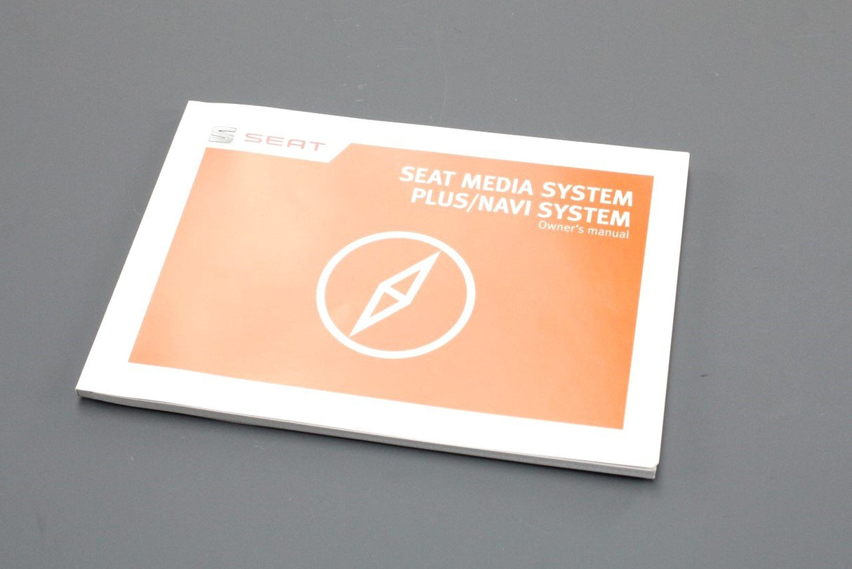 SEAT Alhambra 2016-on media system plus navi owners manual 7N5012720EC