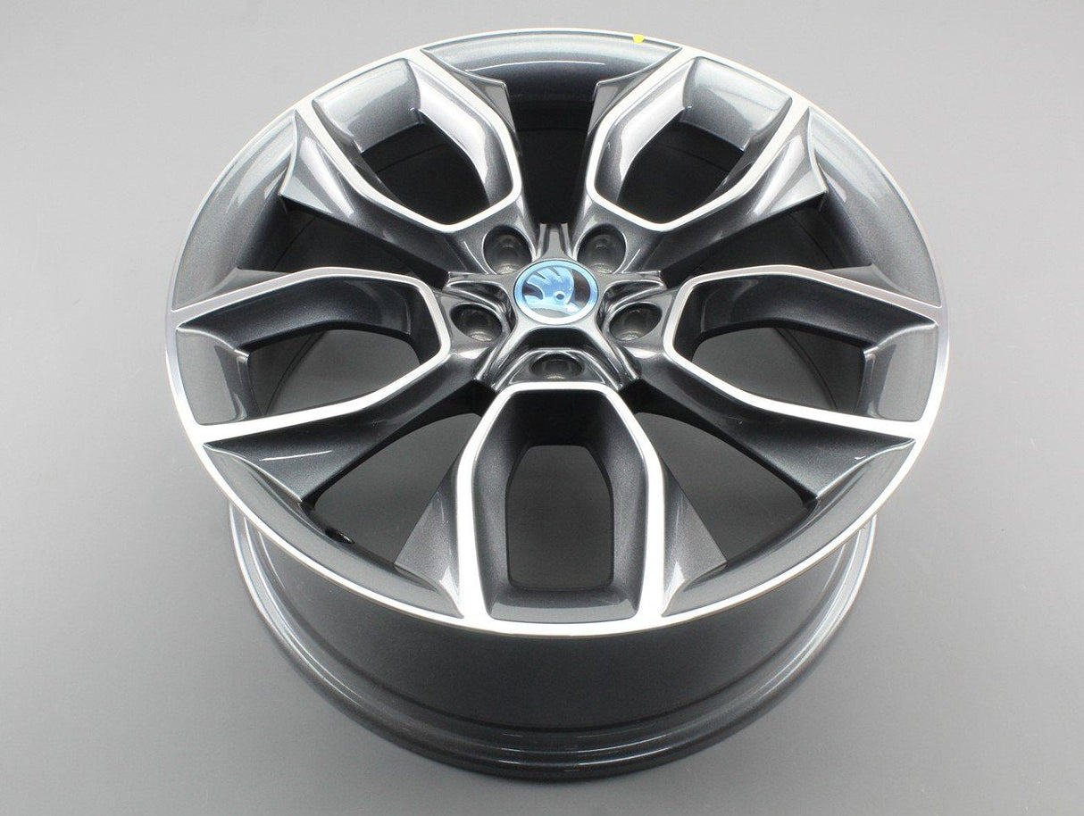 Skoda Karoq "Crater" 19 inch alloy wheel rim anthracite 57A071499 HA7
