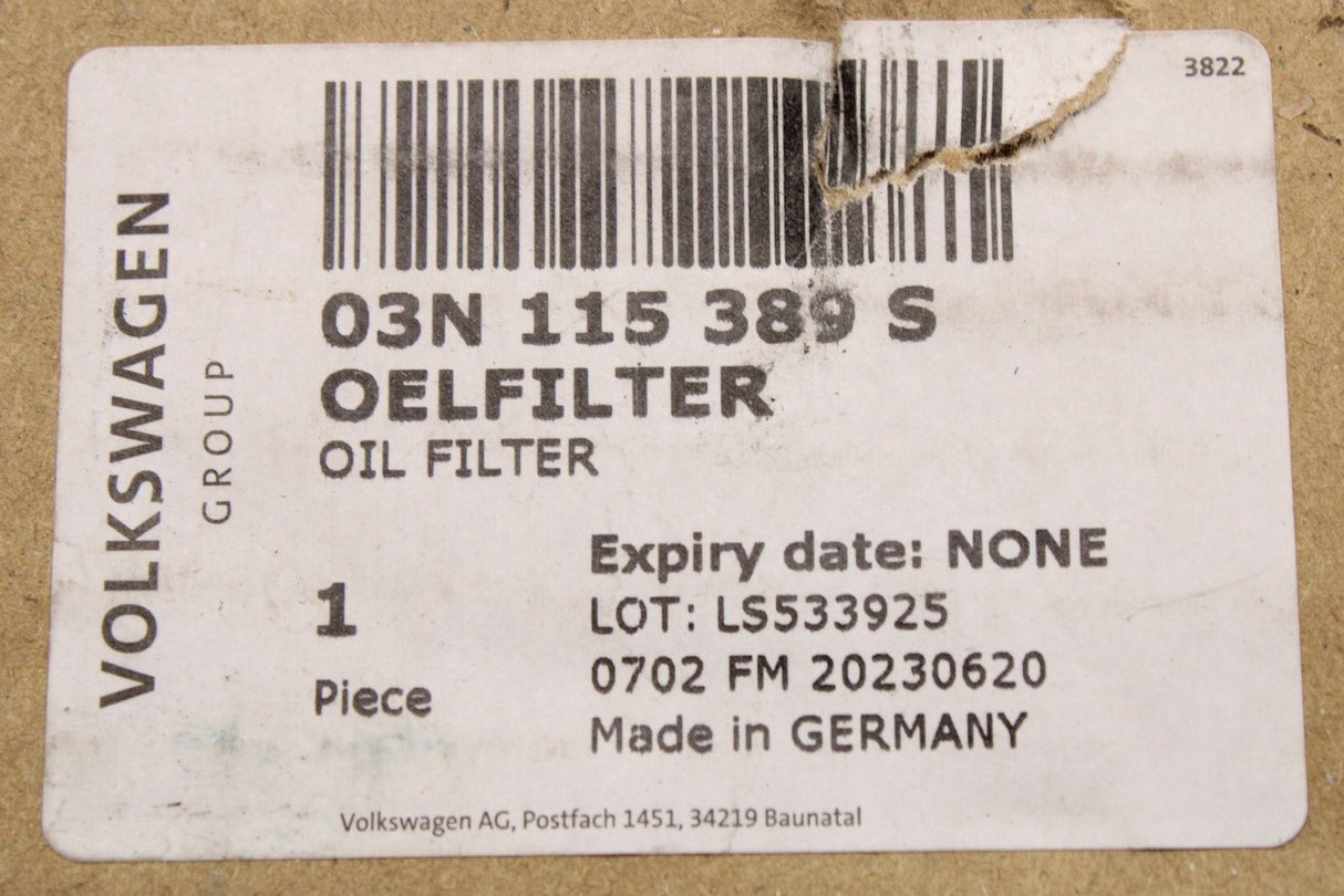 Audi Q5 2013-2017 A6 2015-2018 2.0 TDI oil filter housing 03N115389S