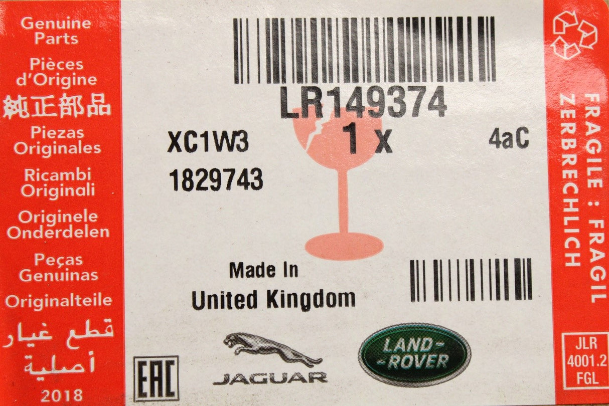 Land Rover Discovery Sport 15-on exterior d-pillar trim (black) LR149374