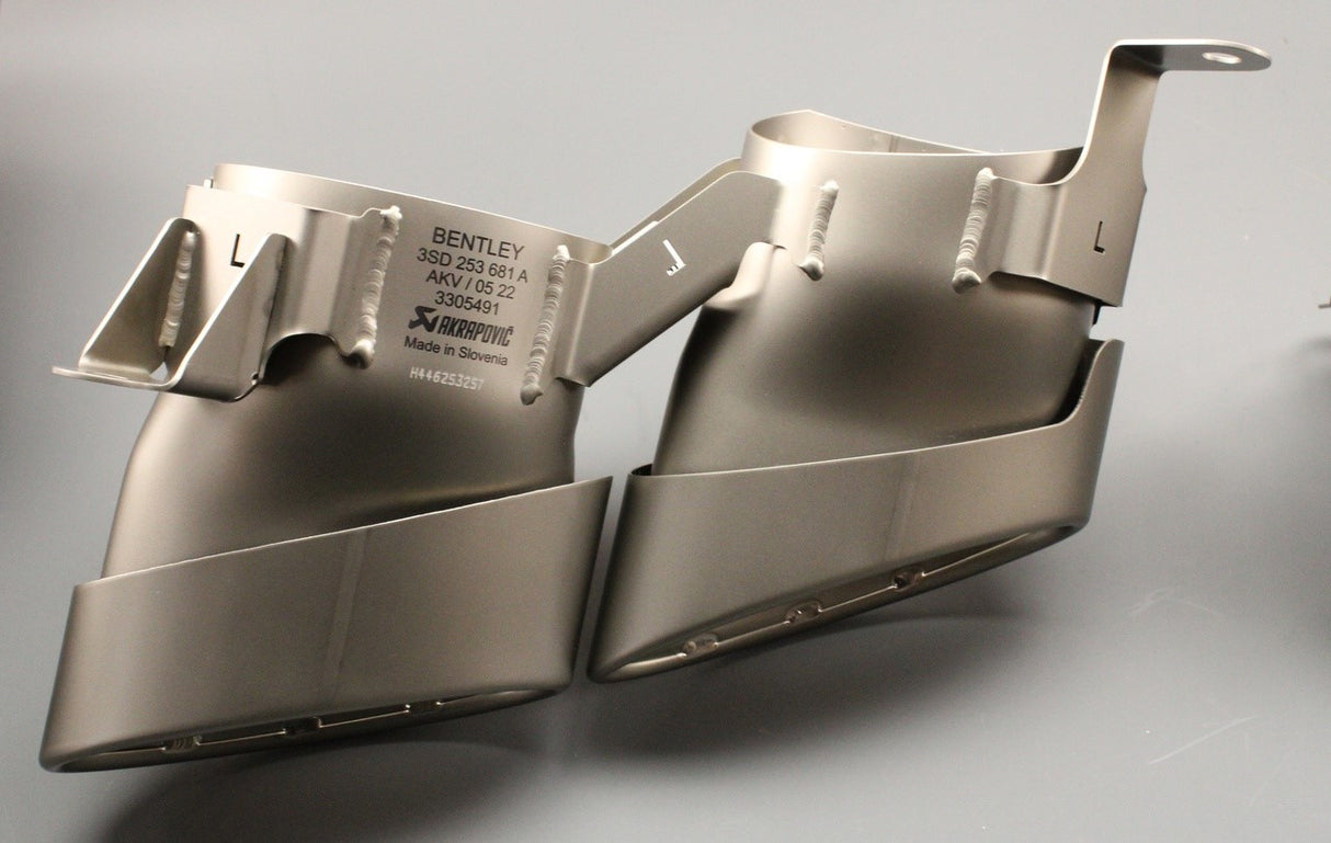 Bentley Continental GT Speed W12 2018-24 akrapovic exhaust 36A601025T