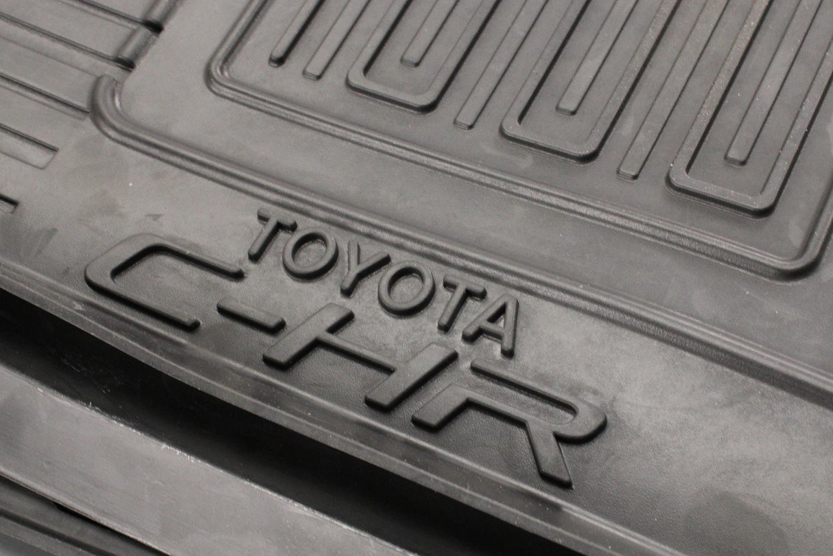 Toyota C-HR RHD rubber floor mats set PW210-10007