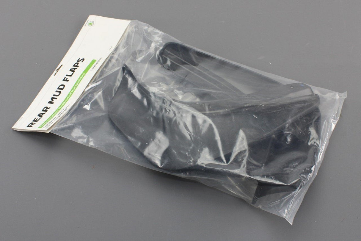 Skoda Karoq 2017-Onward accessory mud flaps (rear) 57A075101