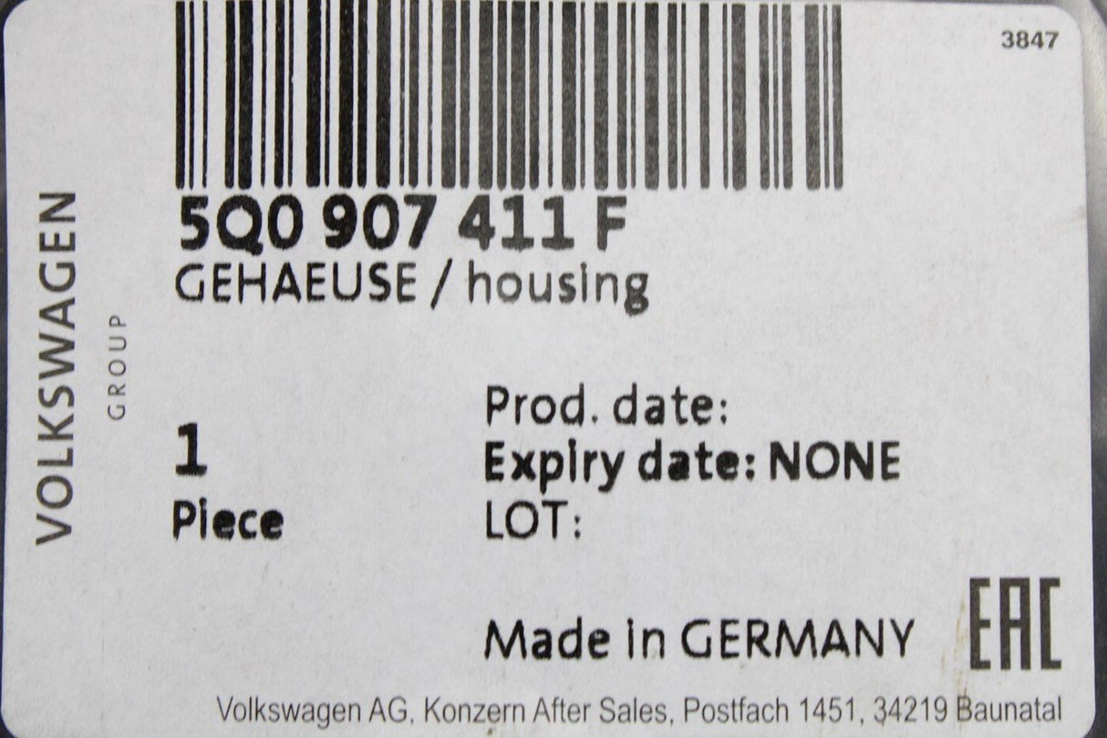 VW Audi Skoda SEAT Protective ECU housing guard cover 5Q0907411F