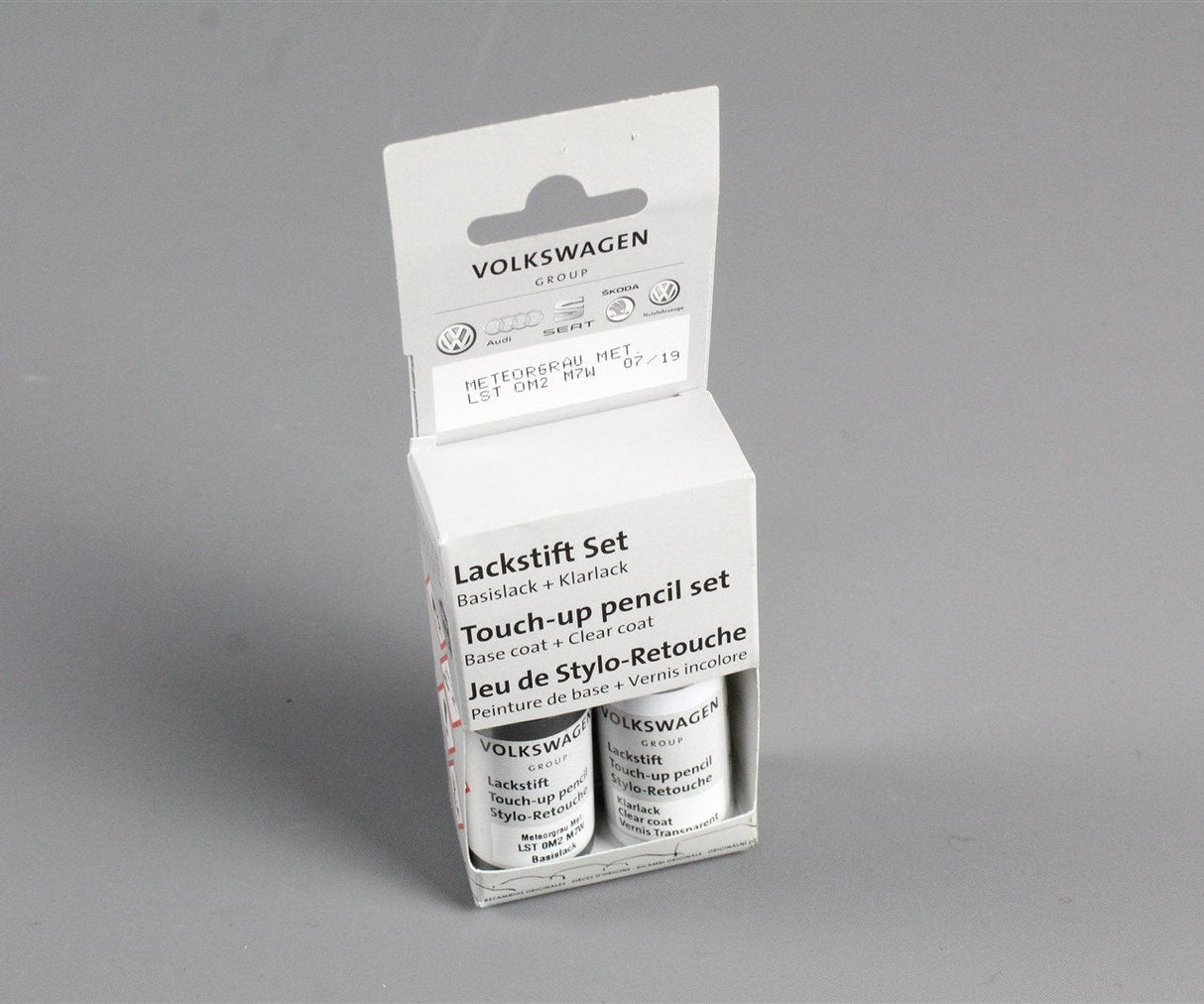Audi touch up paint set 9ml Meteor Graphite Grey Metallic M7W LST0M2M7W