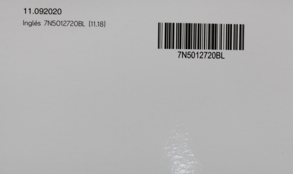 SEAT Alhambra 2011-on owners manual handbook wallet 7N5012720P