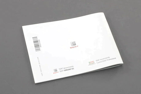 SEAT Leon Ibiza Arona Ateca blank service booklet 5F0012720SE