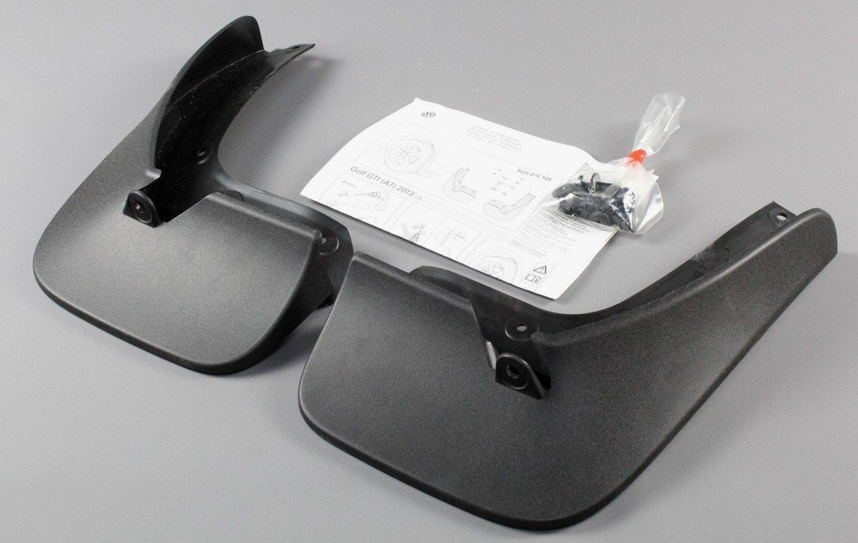 VW Golf GTI MK7 2013-16 rear mud flaps set 5GV075105
