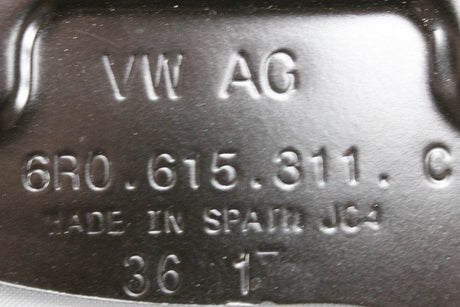 VW Polo A1 Fabia Ibiza front brake disc dust shield (left) 6R0615311C