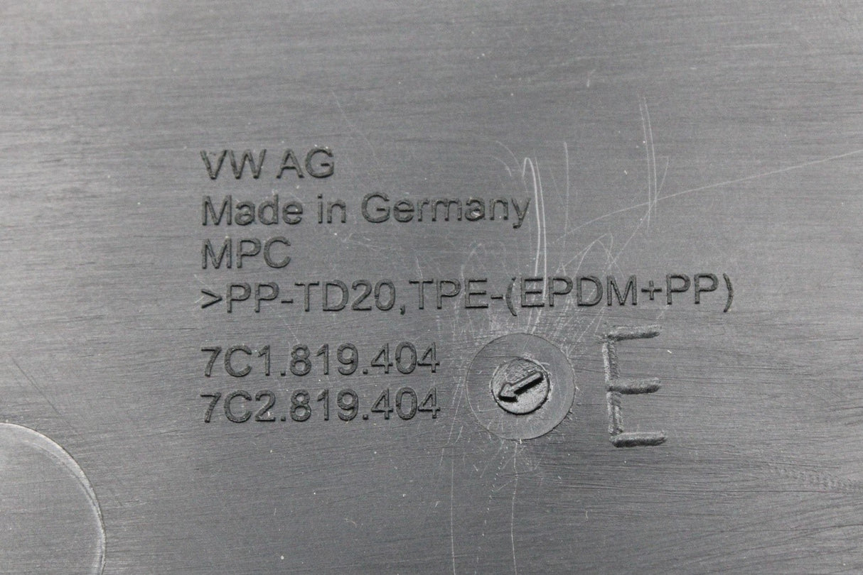 VW Crafter 2017-on RHD scuttle panel cover trim (left) 7C2819403E 9B9