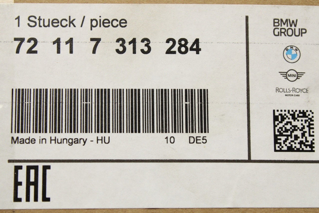 MINI F56 2013-2024 front seat belt (right) 72117313284