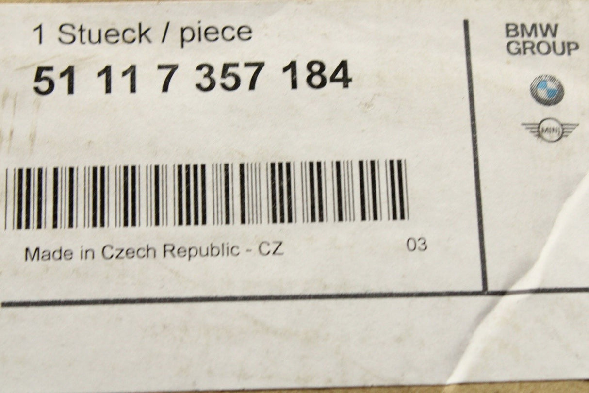 BMW M5 520i 740i front bumper reinforcement frame (right) 51117357184