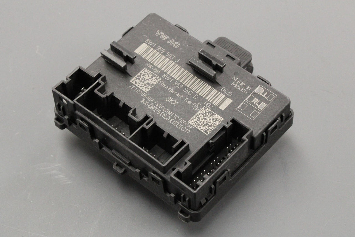 Audi Q5 SQ5 2017-on front door control module (drivers) 8W1959593J