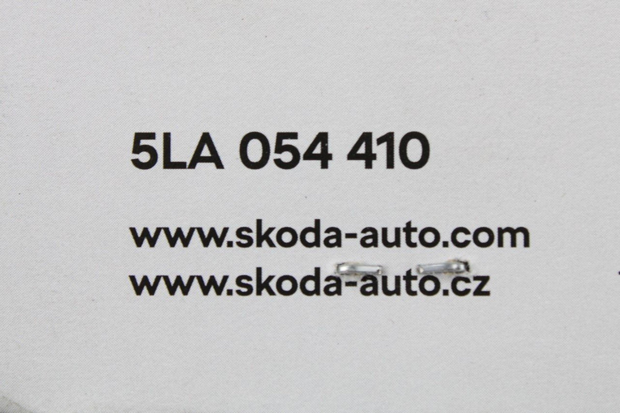 Skoda Enyaq iV 2021-Onward Charging port cover (Dark Grey) 5LA054410