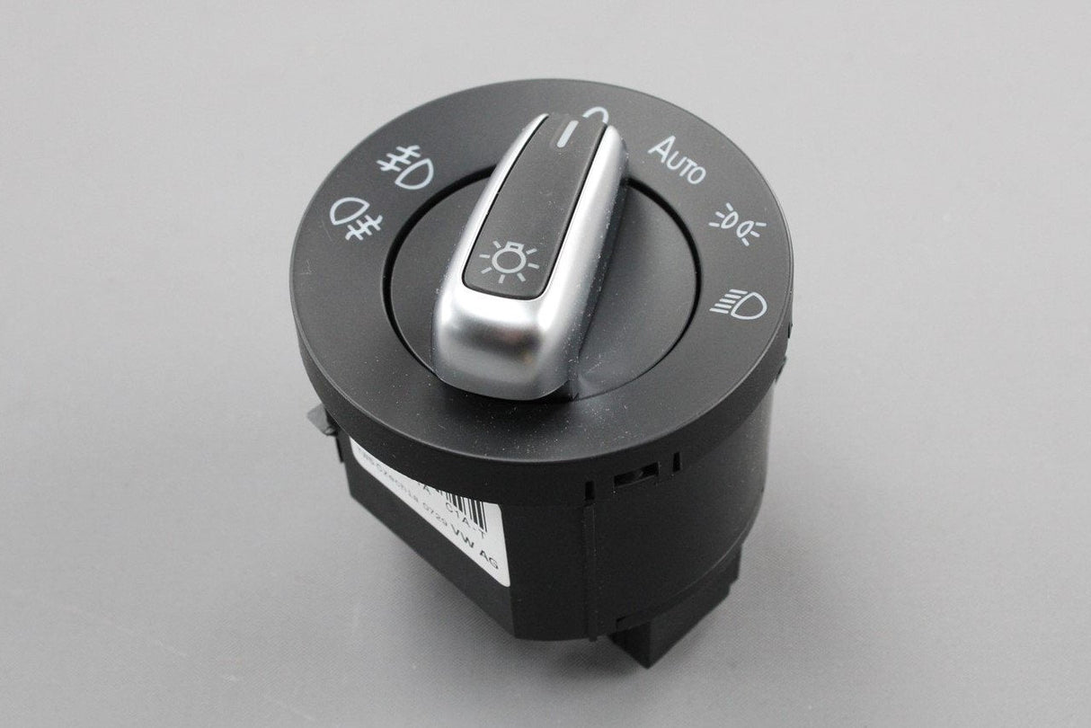 VW Golf MK6 T5 Passat Headlight switch chrome auto lights 3C8941431A XSH
