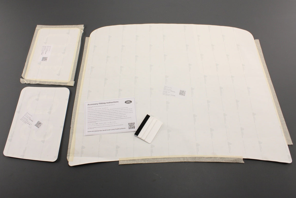 Land Rover Defender 2020-on bonnet decal (matte black) VPLEB0438