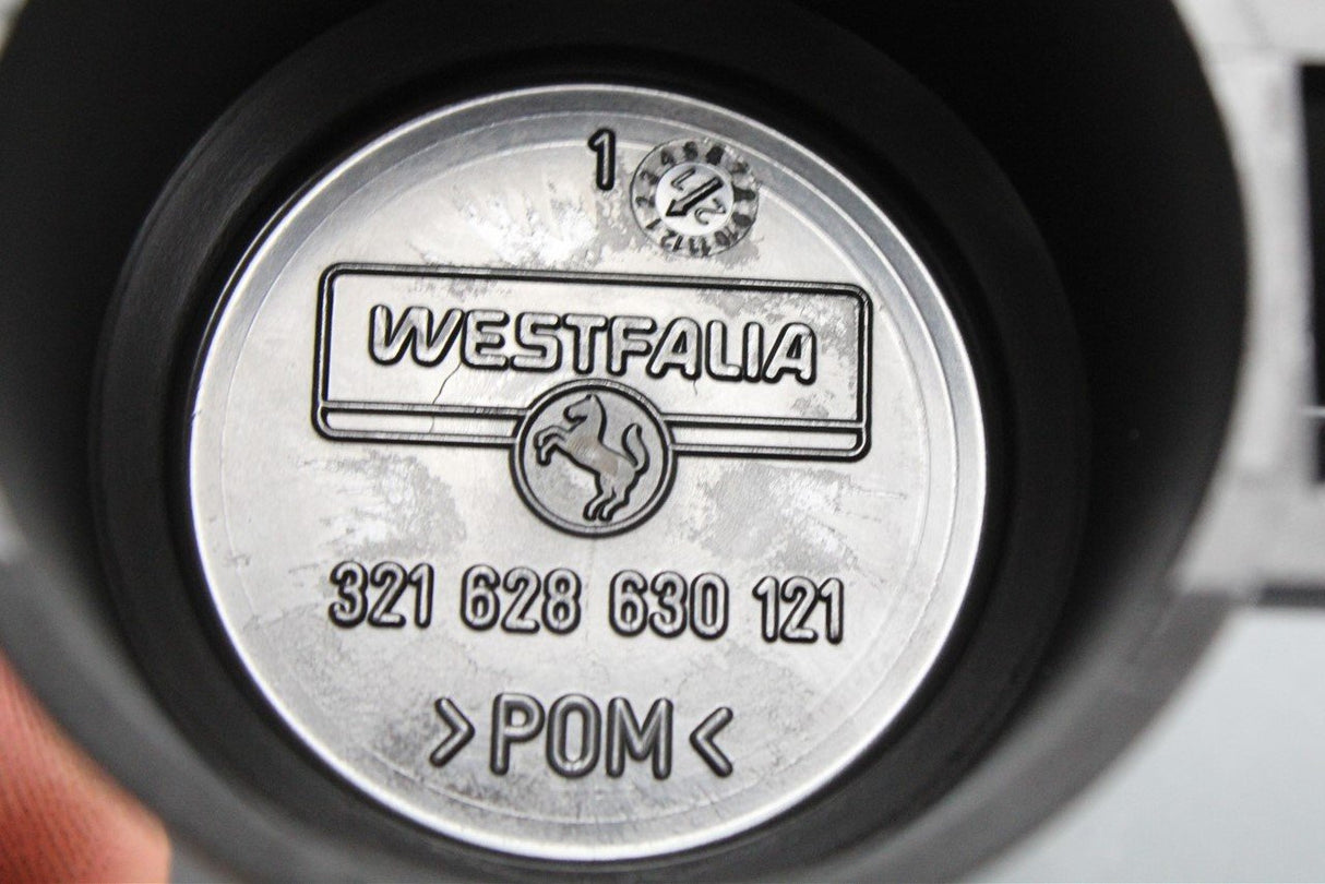 Genuine VW Transporter tow bar trailer hitch lock plug bung 1KM092702W