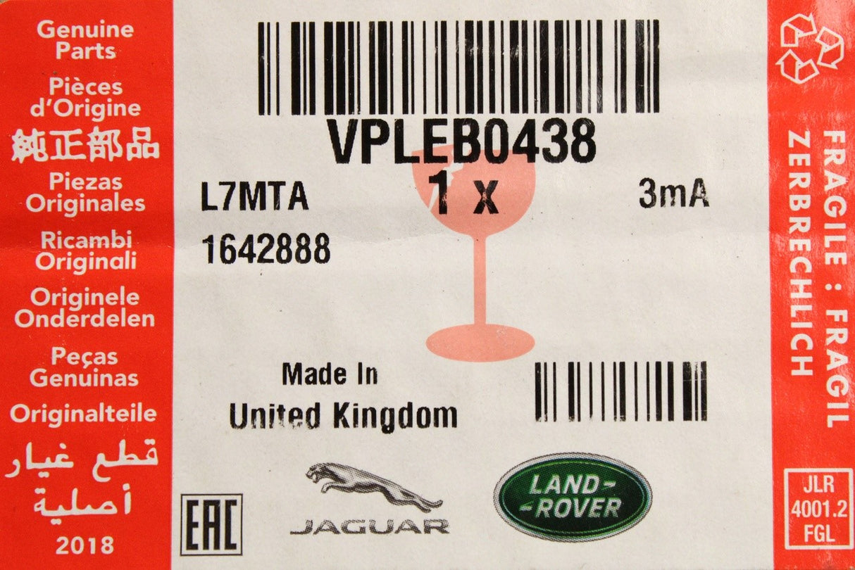 Land Rover Defender 2020-on bonnet decal (matte black) VPLEB0438