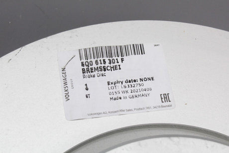 VW Audi Skoda SEAT Front brake discs 312X25mm 5Q0615301F