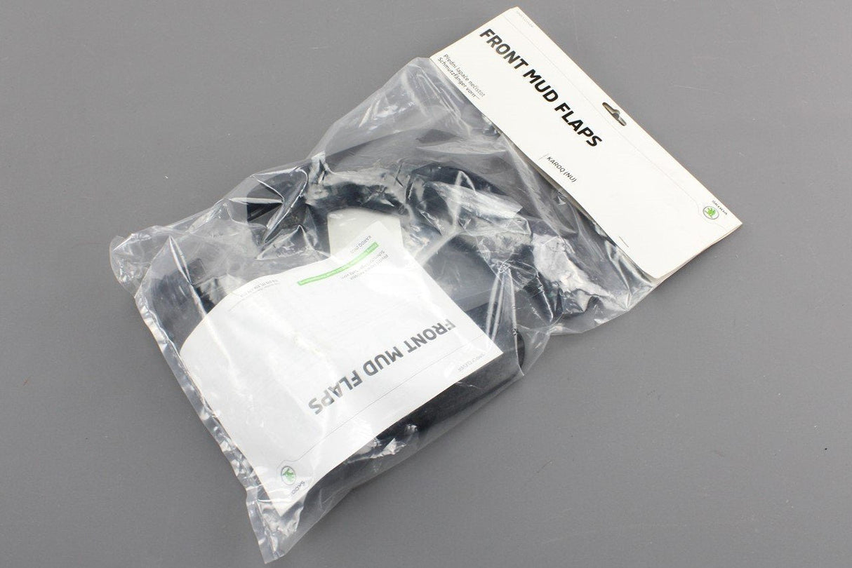 Skoda Karoq 2017-On Front mud flaps for plastic wheel arches 57A075111