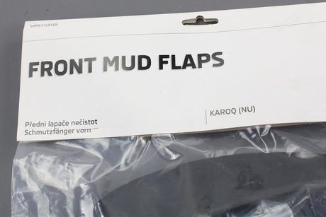 Skoda Karoq 2017-On Front mud flaps for plastic wheel arches 57A075111
