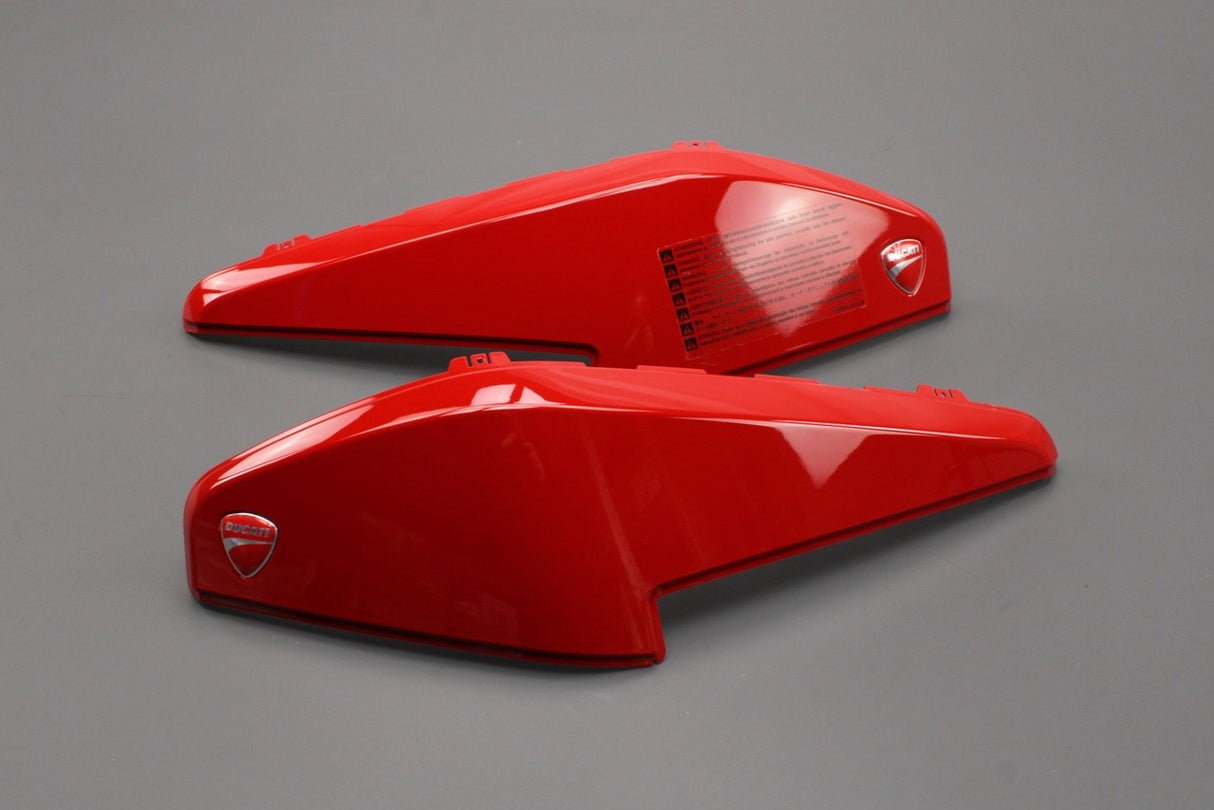 Ducati Multistrada 2015-19 red side pannier covers (pair) 96780661A