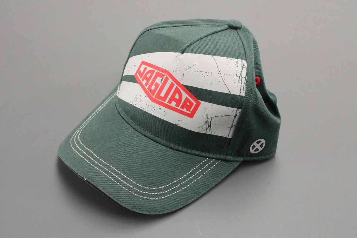 Jaguar Heritage stripe graphic cap green (one size) JGCH478GNA