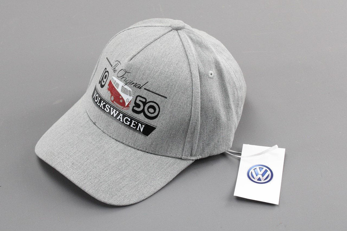 VW Volkswagen T1 campervan heritage cap (grey) 7E0084300B