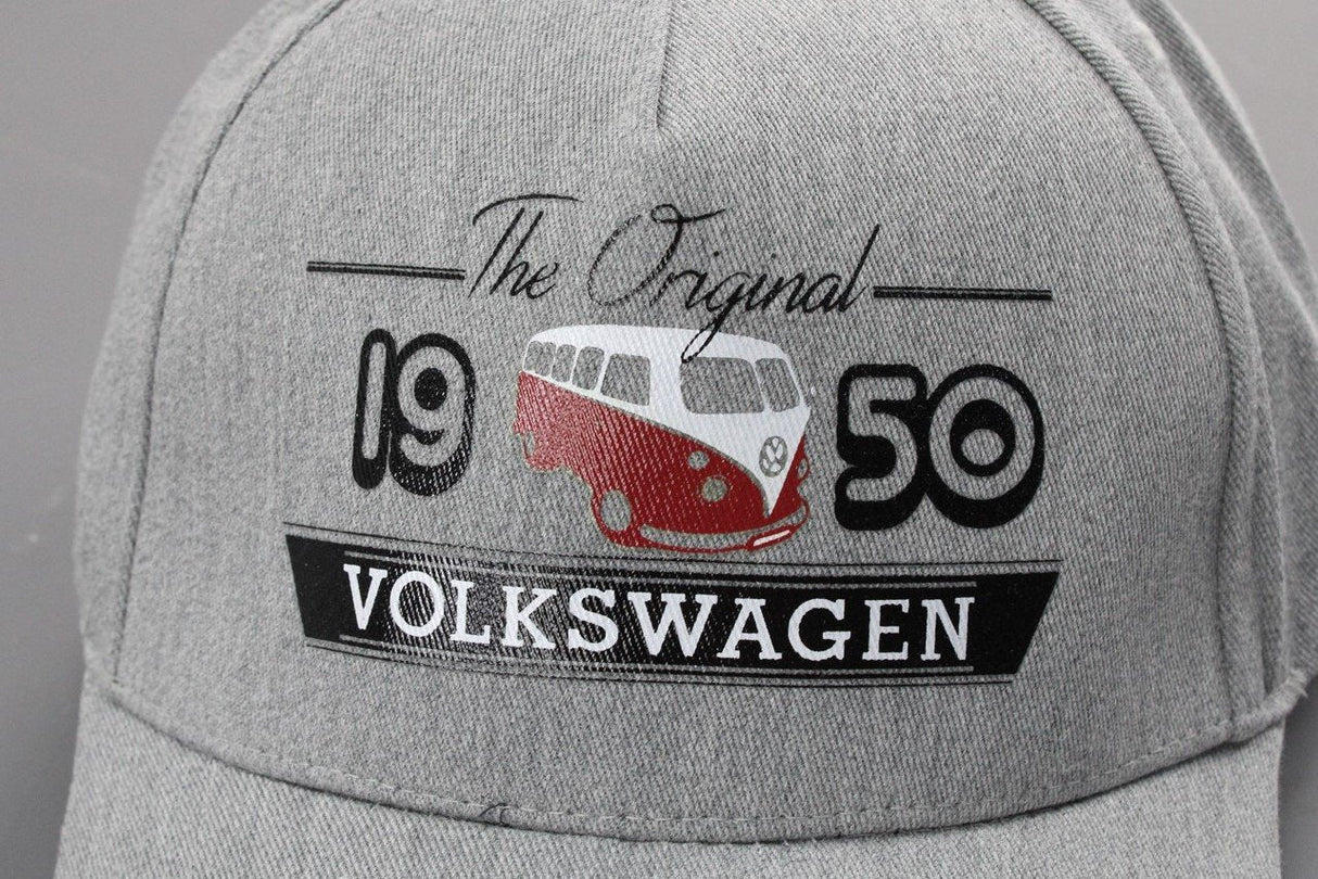VW Volkswagen T1 campervan heritage cap (grey) 7E0084300B