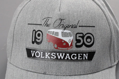 VW Volkswagen T1 campervan heritage cap (grey) 7E0084300B