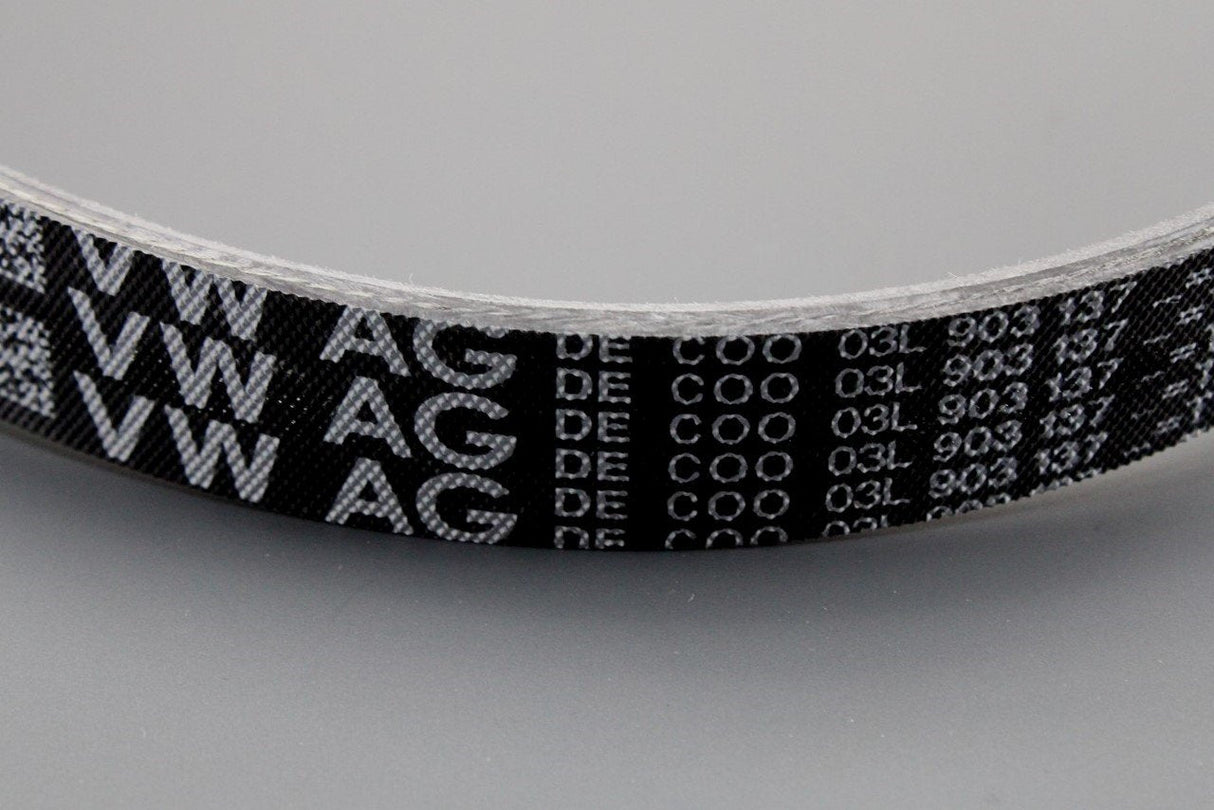 VW Audi Skoda SEAT 1.6 2.0 TDI auxiliary poly-v drive belt 03L903137T