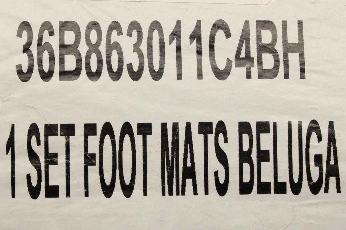 Bentley Bentayga 2017-20 carpet floor mats set (LHD) 36B863011C 4BH