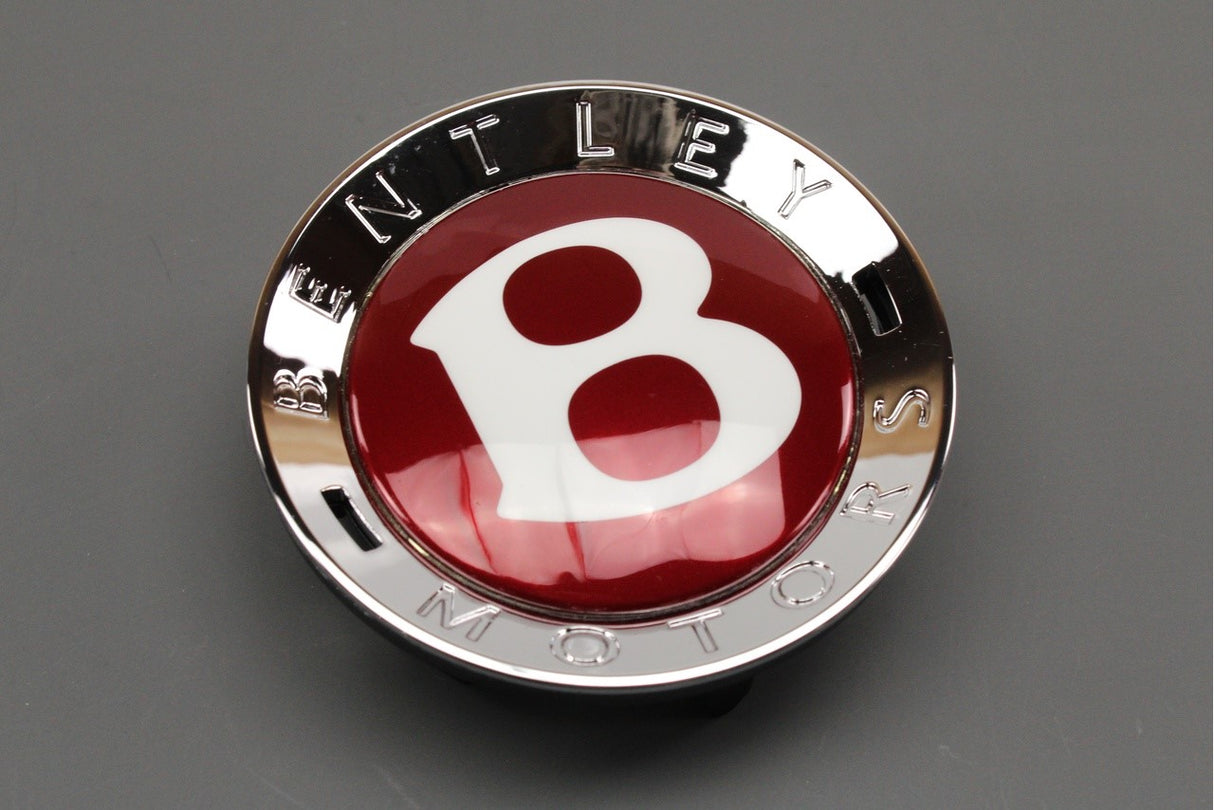 Bentley Continental GT GTC 2012-2018 wheel centre cap (red) 3W0601159M