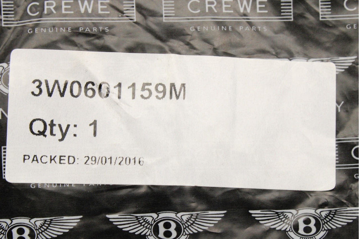 Bentley Continental GT GTC 2012-2018 wheel centre cap (red) 3W0601159M